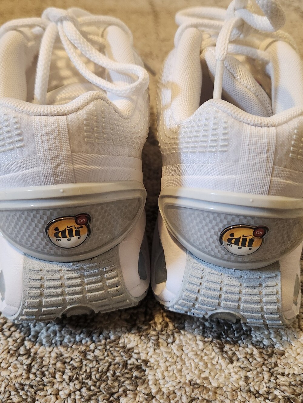 White Women's Nike Air Max DN Shoes - Picture 3 of 9
